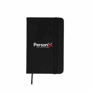 A Caderneta Emborrachada com Elástico 9x14cm Personalizada é um brinde corporativo compacto, moderno e ideal para ações promocionais com impacto.