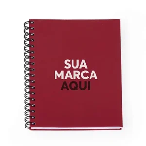 Caderno Emborrachado 15x22cm Personalizado 3