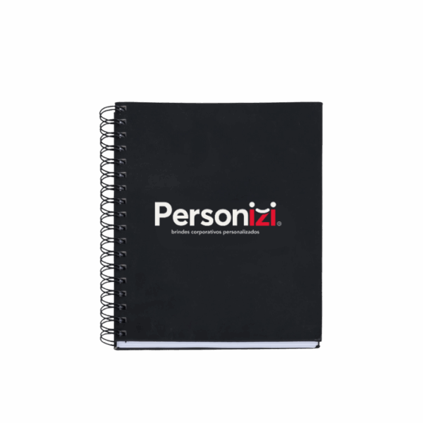O Caderno Emborrachado 15x22cm Personalizado é um brinde corporativo prático e sofisticado, perfeito para ações promocionais e uso profissional.