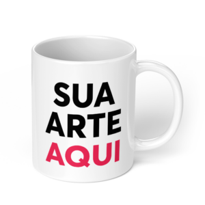 Caneca Branca Personalizada - 325ml