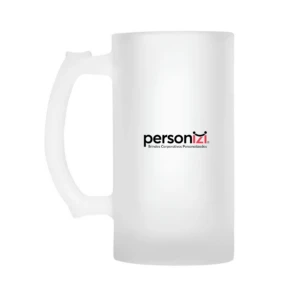 Caneca de Chopp Jateada Personalizada 475ml