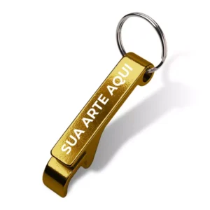 Chaveiro Abridor De Garrafas De Metal Personalizado 4