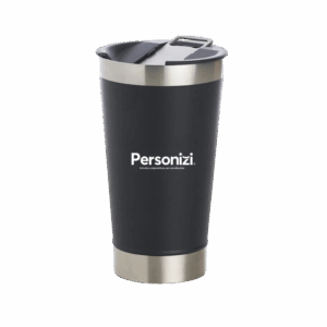 Copo térmico inox 500ml personalizado. Brinde elegante e funcional para ações promocionais e eventos corporativos.