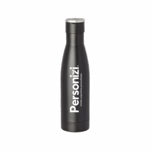 Garrafa térmica inox 500ml personalizada com logo. Brinde funcional, elegante e durável para eventos, ações promocionais e uso diário.