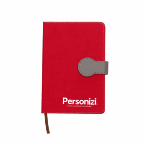 O Bloco de Anotações 21x15cm com Fecho Imantado Personalizado é o brinde corporativo perfeito para eventos, kits e ações promocionais.