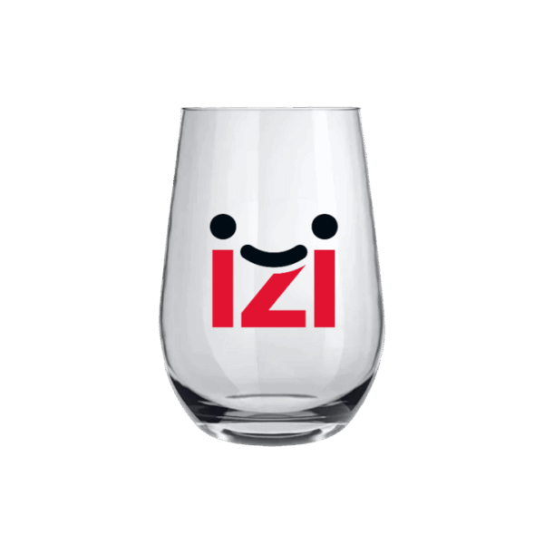 Copo Vidro Dubai 480ml com logo. Brindes personalizados ideais para eventos sofisticados, ações corporativas e campanhas institucionais.