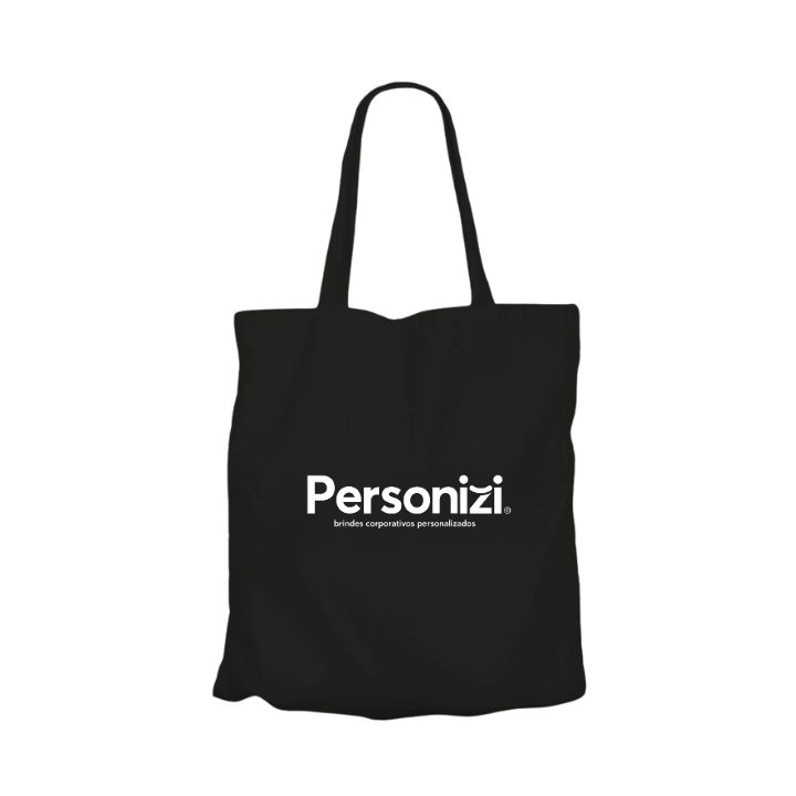 Ecobag 30x40cm em algodão personalizada com logo. Brinde sustentável e funcional para eventos, ações promocionais e campanhas institucionais.