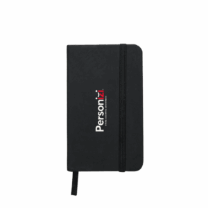 A Caderneta Emborrachada com Pauta 13x8cm Personalizada é um brinde corporativo útil e elegante, ideal para ações promocionais e eventos corporativos.