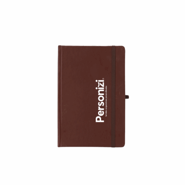 A Caderneta de Couro Sintético 21x14cm com Pauta Personalizada é um brinde corporativo sofisticado, funcional e ideal para uso profissional diário.