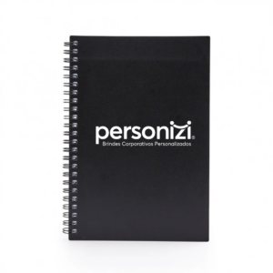 Caderno A5 Plástico com Pauta 21x15cm Personalizado