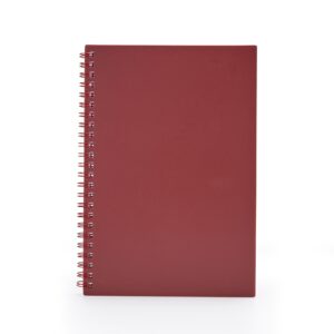Caderno A5 Plastico Com Pauta 21x15cm Personalizado 5