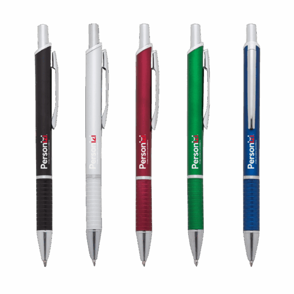 Caneta plástica fosca com logo. Brinde personalizado acessível e moderno para eventos, feiras, campanhas promocionais e ações corporativas.