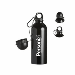 Squeeze inox 500ml colorida personalizada. Brinde corporativo resistente e moderno, ideal para campanhas promocionais e ações institucionais.