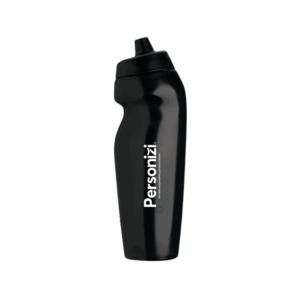 Squeeze plástico 640ml personalizada com logo. Brinde corporativo leve, funcional e durável para eventos promocionais e campanhas institucionais.