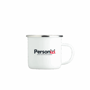 Caneca de inox personalizada 370ml. Brinde resistente e moderno para eventos, ações promocionais e uso corporativo.