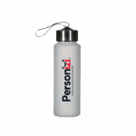 Squeeze PVC fosco 680ml com personalização. Brinde corporativo leve, moderno e funcional para eventos, feiras e campanhas promocionais.