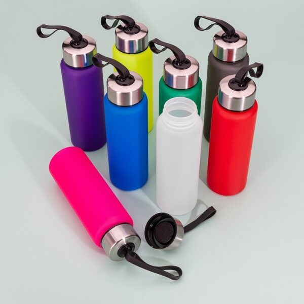 Squeeze Plástico PVC Fosco 680ml Personalizada