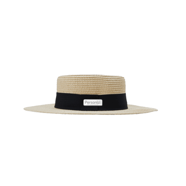 O Chapéu de Palha com Plaquinha Personalizada é um brinde corporativo rústico e elegante, perfeito para ações promocionais em ambientes externos.