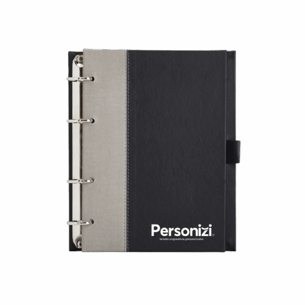 O Caderno Empire A5 Personalizado é um brinde corporativo de alto padrão, ideal para eventos, campanhas e ações promocionais com impacto e presença.