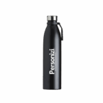 Garrafa inox 1,1L personalizada com logo. Brinde resistente, térmico e sofisticado para eventos, ações promocionais e uso diário.