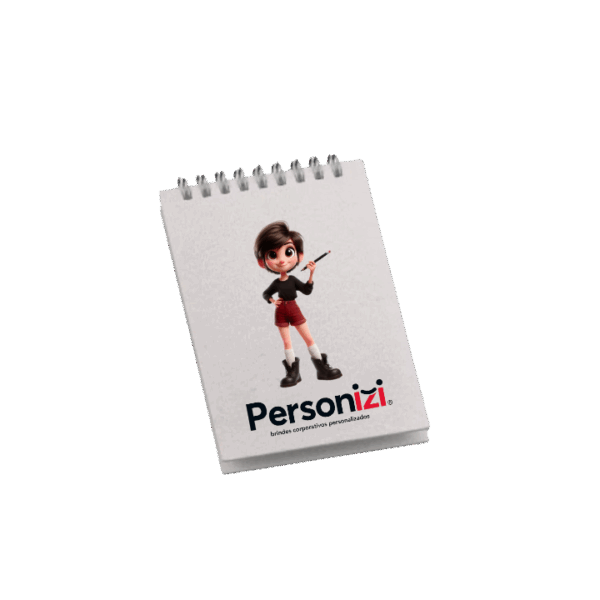 O Bloco de Anotações PET 9x14cm Personalizado é o brinde corporativo ideal para destacar sua marca com praticidade, resistência e estilo.