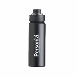 Squeeze alumínio 800ml modelo 2 personalizada. Brinde corporativo resistente e funcional para eventos, ações promocionais e campanhas institucionais.