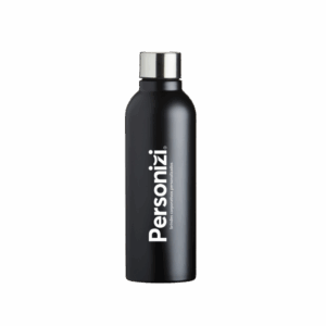 Garrafa inox 800ml Mod. 2 personalizada com logo. Brinde resistente, elegante e funcional para eventos e ações promocionais.