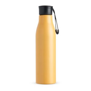 Garrafa Inox 800ml Personalizada - Amarelo
