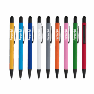 Caneta de metal Touch Mod.2 personalizada com logo. Brindes personalizados modernos e funcionais para eventos e ações corporativas.