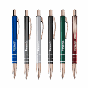Caneta de metal Mod.2 personalizada com logo. Brindes personalizados elegantes e funcionais para eventos e ações corporativas.