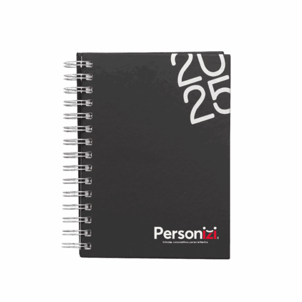 A Agenda Diária 2025 Personalizada é um brinde corporativo sofisticado e funcional, ideal para ações promocionais e eventos empresariais.
