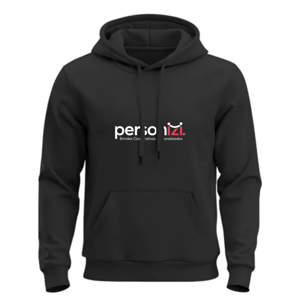 A Blusa Moletom Canguru Unissex Personalizada é um brinde corporativo ideal para campanhas promocionais, uniformes e ações de fortalecimento de marca.