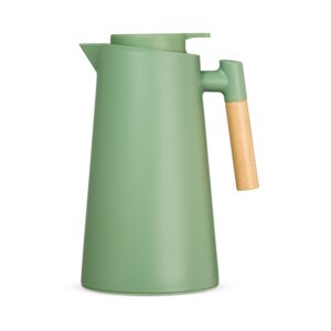 Garrafa Térmica Retrô 1 Litro Personalizada - Verde