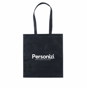 Sacola TNT com alça 41×37 cm personalizada com logo. Brinde prático e leve para eventos, feiras e ações promocionais.