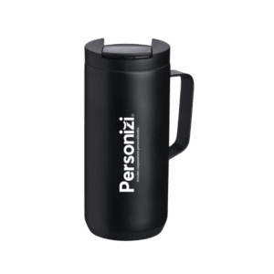 Caneca térmica personalizada 400ml. Brinde funcional e elegante para eventos, campanhas e ações corporativas.
