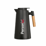 Garrafa térmica retrô 1 litro com personalização. Brinde corporativo com design vintage, ideal para campanhas institucionais e eventos promocionais.
