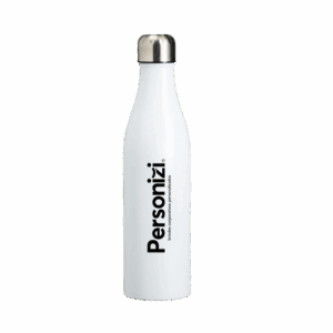 Garrafa térmica inox 800ml com personalização. Brinde corporativo ideal para eventos, campanhas promocionais e ações institucionais com alto impacto.
