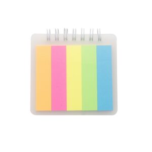 Bloco de Anotações com Autoadesivos 8x8cm Personalizado