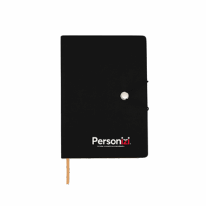 A Caderneta Sintética Personalizada com Fecho é o brinde corporativo ideal para empresas que valorizam apresentação, segurança e visibilidade da marca.
