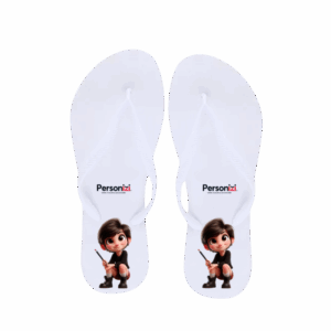 O Chinelo Branco Personalizado é um brinde corporativo confortável e elegante, ideal para eventos promocionais, casamentos e ações de verão.