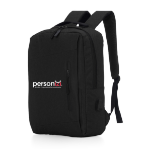 Mochila de Nylon USB 21L Personalizada Mod.2 - Azul