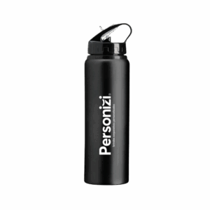 Squeeze alumínio 800ml modelo 1 com personalização. Brinde corporativo resistente e prático para eventos, ações promocionais e campanhas institucionais.