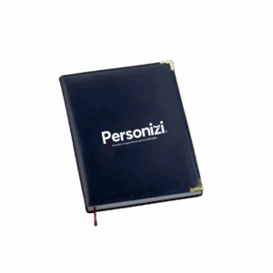 A Agenda Lisa Azul Personalizada combina praticidade e sofisticação em um brinde corporativo de alto valor, ideal para promover sua marca em 2025.