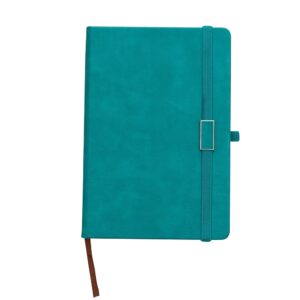 Bloco de Anotações 21x15cm Emborrachado Personalizado - Cinza Escuro