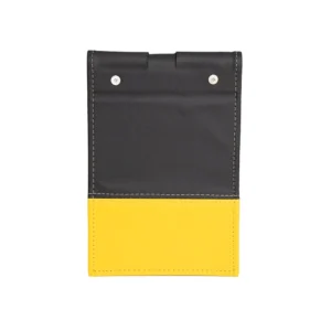 Bloco de Anotações em Couro Sintético e Porta Caneta Personalizado