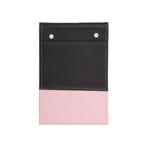 Bloco de Anotações em Couro Sintético e Porta Caneta Personalizado