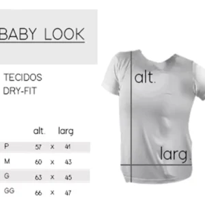 Camisetas Feminina Dry Fit Personalizada