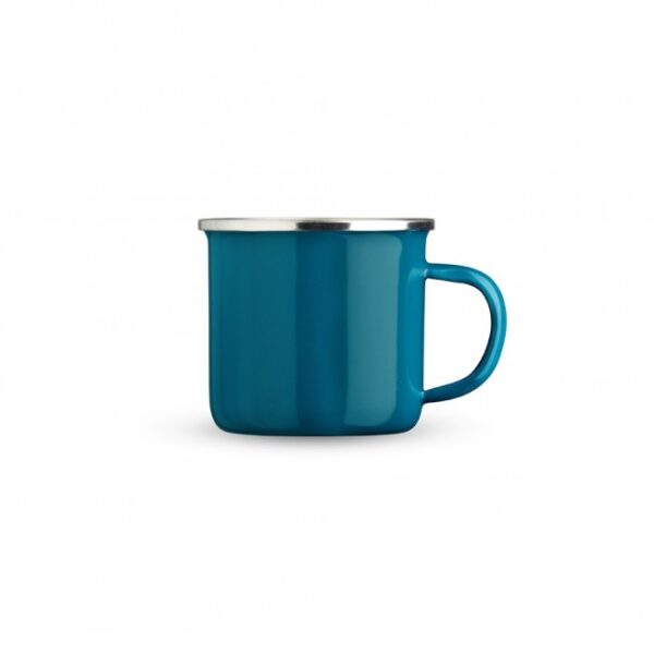 Caneca de Inox de 370ml Personalizada - Azul