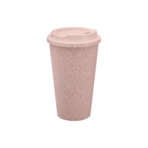 Copo Fibra de Arroz 550ml Personalizado - Azul Claro