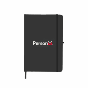 A Caderneta Emborrachada com Porta Caneta 21x14cm Personalizada é o brinde corporativo ideal para destacar sua marca com sofisticação e funcionalidade.